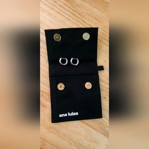 Mini Huggie Hoops Silver